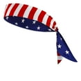 thumbnail image 2 of Nrmvnmi USA Patriots American Flag Sports Bandana for Men & Women: Sweat-Wicking Headband for Exercise, Running, Football, 2 of 8