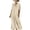 Beige#, variant on Women's Solid Color Short Sleeve Linen-Like Maxi Dress, Casual Loose Fit Pocket Flowy Long Dresses for Summer