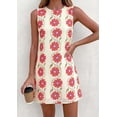 thumbnail image 3 of PRETTYGARDEN Sundresses for Women Summer Elegant Floral A Line Short Party Dress Beach Vacation Clothes, 3 of 9