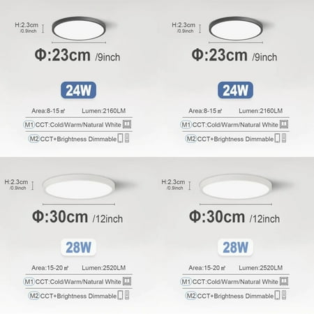 

DUFDIEJ Modern chic and ultrathin smart ceiling lamp - Luxurious and sophisticated elegant lighting fixture for bedroom living room kitchen and hallway - Elegant lustre lights for ch