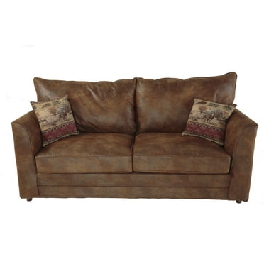 American Furniture Classics Palomino Sofa, Brown Leather