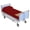 Blood Red Solid, variant on 3 Piece Hospital Bed Sheet Set Twin XL Sheets for Hospital Bed Cotton - Hospital Bed Sheets Fitted Sets - 100% Egyptian Cotton 400 TC Sheets - Hospital Bed Sheets (Blood Red, Twin XL 39" x 80"x 6")
