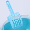 thumbnail image 2 of Bac à Litière pour Chat- Bac à Litière pour Chat Anti-Éclaboussures Toilettes pour Chat Semi-Fermées Litière pour Chat Automatique Chat, (S) Litière Bleue, 2 of 6