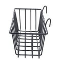 thumbnail image 4 of POINTERTECK 2 Pack Wall Grid Panel Hanging Wire Basket Grid Wall Storage Basket Wall Mount Baskets Display Shelves for Kitchen Home, 4 of 8