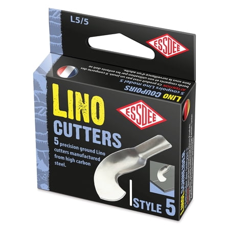 Essdee Lino Cutter Blades - #5, Pkg of 5