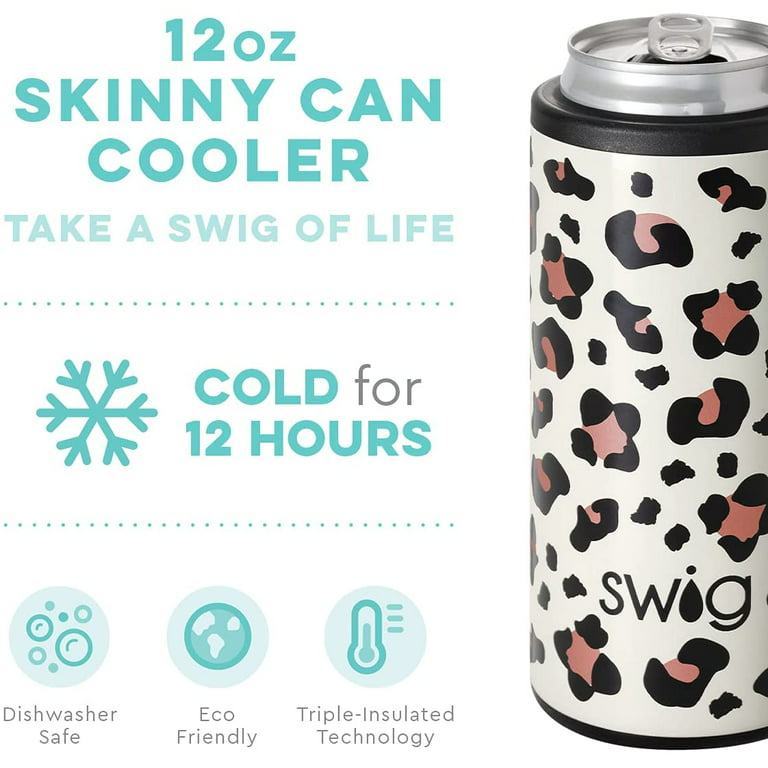 Swig Life Matte Red Skinny Can Cooler (12oz)