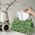 thumbnail image 2 of ZUXONGSY Christmas Dachshund Tissue Box Cover 2 PCS Elegant Office Desk Decorations with Buttons Modern PU Leather Tissue Box Holder Easy to Install Christmas Home Decoration, 2 of 7