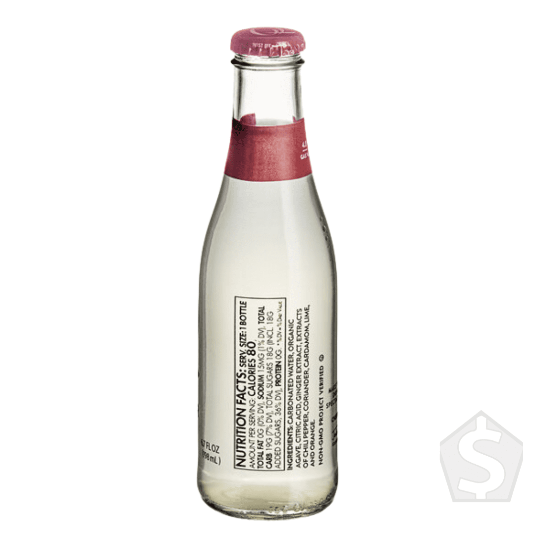 Q Mixers Premium Ginger Beer 24 Pack, 6.7 fl oz Glass Bottles