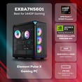 thumbnail image 2 of iBUYPOWER Element Gaming PC Desktop Computer AMD Ryzen 7 8700F CPU, NVIDIA GeForce RTX 5060 8GB GPU, 16GB DDR5 5200MHz RAM, 1TB NVMe SSD, Windows 11 Home, Gamer Keyboard and Mouse - EXBA7N5601, 2 of 15