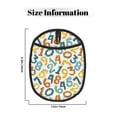 thumbnail image 3 of cartoon Math number Print Pot Holders for Kitchen - Heat Resistant Oven Mitts Hot Pads with Pocket, Non Slip Silicone Pot Holders, Cuteness Hanging Loop Potholders for Kitchen Baking, 3 of 5