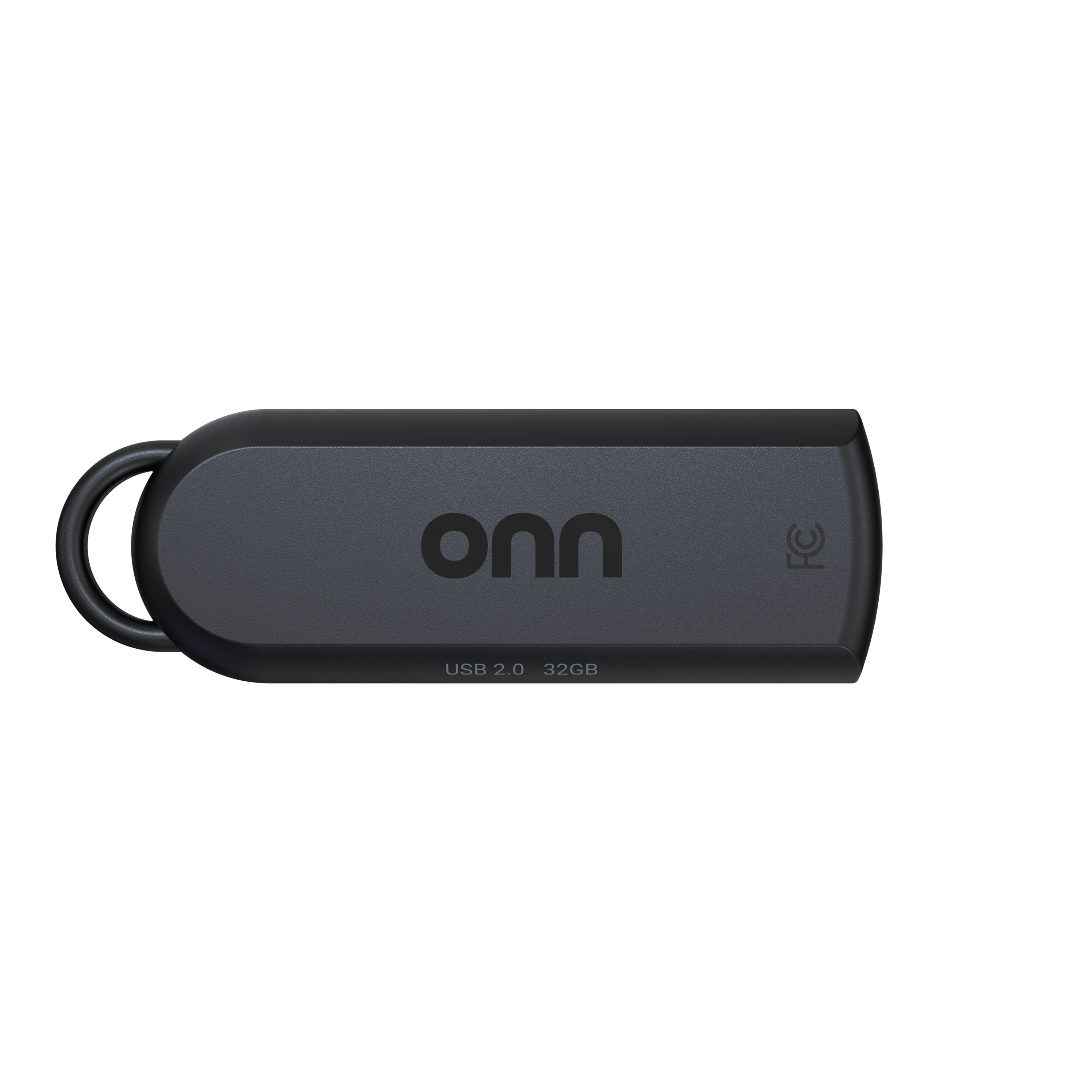 onn 32GB USB 2.0 Flash Drive, Retractable photo 3
