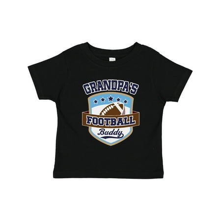 

Inktastic Grandpa Football Buddy Boys or Girls Toddler T-Shirt