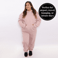 thumbnail image 6 of SPXTREME Women's Tracksuit Set 2 Piece Hoodie Sweatpants Lounge Oversized Sweatsuits Fall Outfits, 6 of 11