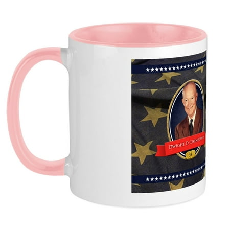 

CafePress - Dwight D. Eisenhower Historical Mugs - Ceramic Coffee Tea Novelty Mug Cup 11 oz
