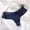 01 Blue, variant on YueHuiYing Women Seamless Cheeky Bikini No Show Panties Ladies Invisible Breathable Briefs Soft Stretch Underwear Multi Pack