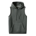 thumbnail image 1 of Sudaderas Con Capucha Para Hombres Casual Pulloversleeveless Gym Pocket Chaleco Con Capucha Sudadera Con Capucha Odeerbi ODB-4, 1 of 4