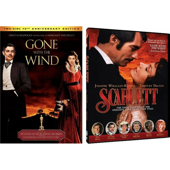 Gone With The Wind & Scarlett (DVD)