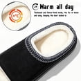 thumbnail image 4 of CHICVOMEY Fuzzy Slippers Women Slip on Indoor Cozy Memory Foam House Shoes Open Toe House Slippers Lightweight Fluffy Slippers, 4 of 9