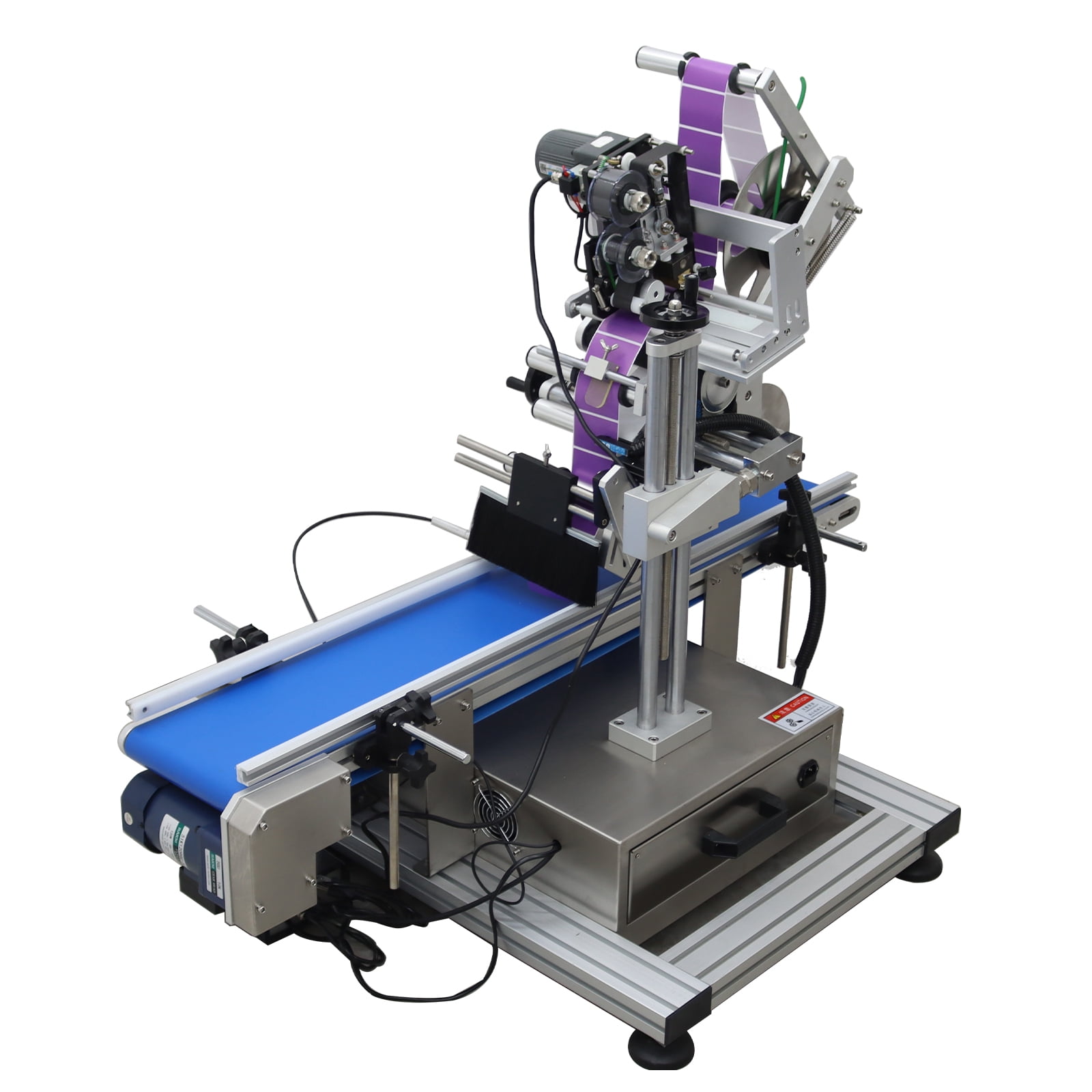 LT-160 Automatic Desktop Labeling Machine Coding Machine with Conveyor