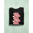 thumbnail image 3 of Ho Ho Ho - Classic Christmas Cheer Women's Sweatshirt, 3 of 4