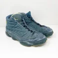 thumbnail image 2 of Ni - ke Ni - ke Mens Air Jordan 13 414571-405 Blue Basketball Shoes Sneakers Size 12, 2 of 5