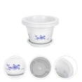 thumbnail image 2 of Miangastore Plastic Nursery Pot Minimalist Style 3Pcs 14.80X11.50X9.50cm, 2 of 8