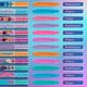 thumbnail image 3 of MAKEUPERIA Set de Brillo Labial para Niñas Las Guerreras Kpop, 12 Brillos Glitter Coleccionables con Sabor Uva, Cereza y Bubblegum, Fórmula Vegetal No Tóxica, Libres de Parabenos, 3 of 7
