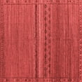 thumbnail image 1 of Ahgly Company Indoor Square Abstract Red Modern Area Rugs, 4' Square, 1 of 4