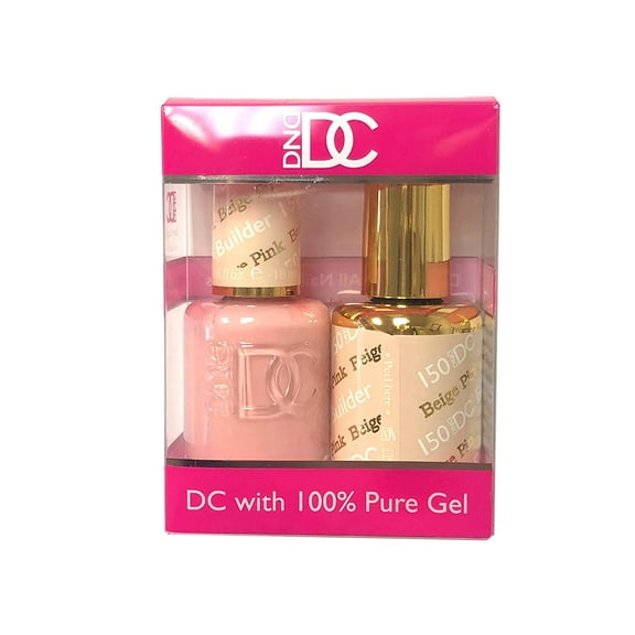 DND - DC Duo Soak off Gel & Matching nail polish - #150 Beige Pink