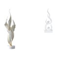 thumbnail image 1 of Escultura De Resina Con Forma De Pluma Y Llama, Arte Abstracto Moderno, Figura Decorativa, Colección Para Oficina, Chimenea, Patio, Estantería, Armario., 1 of 8
