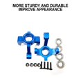 thumbnail image 5 of serony Support de Moyeu de Direction Durable en Alliage d'Aluminium RCGOFOLLOW Bloc de Direction pour Support de Moyeu de Direction Rc 1/18 Latrax, 5 of 5