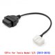 thumbnail image 1 of Adaptador Obd2 de 12 pines, Cable conector macho hembra para Tesla Model S/x Obdii, Cable electrónico de arnés de diagnóstico 2012-2015, 1 of 1