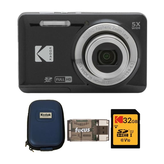 Cámara digital KODAK PIXPRO Friendly Zoom FZ55 (negra)