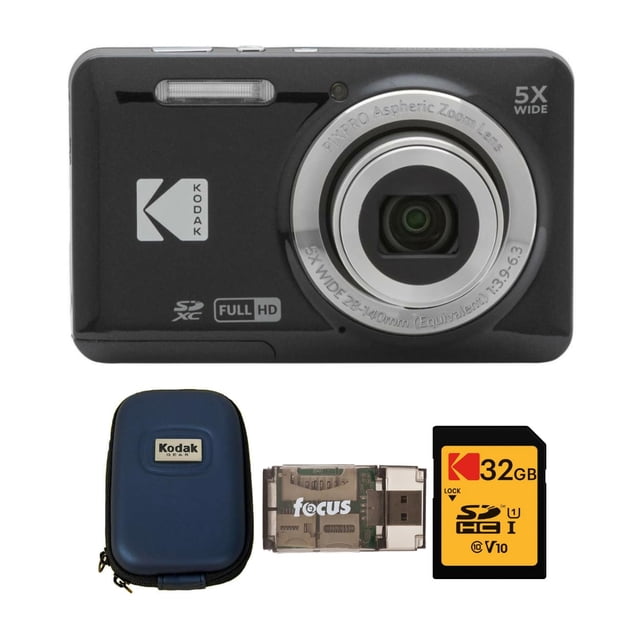 Cámara digital KODAK PIXPRO Friendly Zoom FZ55 (negra)