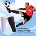 thumbnail image 4 of 2 Paires de Chaussettes de Protection pour Tiges de Soccer, Manchons Respirants avec Poche pour Protections de Tiges de Soccer, Soutien pour Protection pour Tiges, 4 of 5