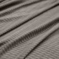 thumbnail image 5 of Superior Diamond Weave Cotton Blanket All Season Bed Blankets, King, Grey, 5 of 12