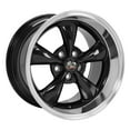 thumbnail image 3 of OE Wheels FR01 17 Inch Rims Fit Mustang Bullitt Style 5x114.3 17x8 / 17x10.5 Gloss Black Machined Lip - Hollander 3448 (Set of 4), 3 of 5