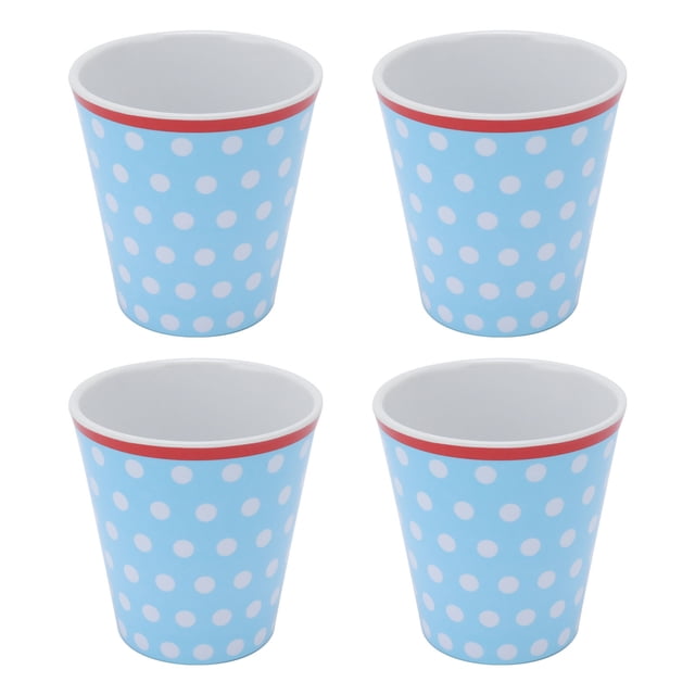 Coffee Cup, Easy To Safe To Use Light Blue Dot Pattern Coffee Mug Set For Home Hotel Office For Milk Water Beverage Tea