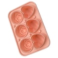 thumbnail image 1 of NUOLUX 1Jgo Rosa De Silicona Para Hielo Con Forma De Rosa Y Corazón Ideal Para Bebidas Frías, 1 of 8