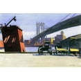 thumbnail image 1 of Ed Hopper- Manhattan Bridge - CANVAS OR PRINT WALL ART, 1 of 1