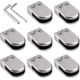 thumbnail image 1 of Lumana 8pcs Glass Clamps 10-12mm Glass Brackets Stainless Steel Glass Clamp, 1 of 1