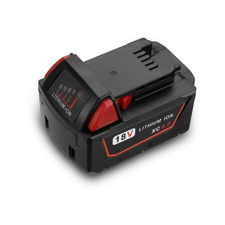 

18V 6000mAh Lithium-Ion Replacement Battery for Milwaukee M18 48-11-1850 18 Volt Power Tools Batteries