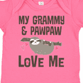 thumbnail image 4 of Inktastic Grammy and Pawpaw Sloth Boys or Girls Baby Bodysuit, 4 of 5
