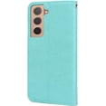 thumbnail image 5 of for Samsung Galaxy S22 Wallet Case for Women, Rose Flower PU Leather Cover with Credit Card Holder Cash Pockets [Wrist Strap][Kickstand] Flip Phone Case for Samsung Galaxy S22 RS Green, 5 of 14