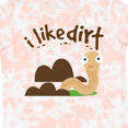 thumbnail image 4 of Inktastic I Like Dirt Earthworm Boys or Girls Toddler T-Shirt, 4 of 5