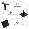 thumbnail image 5 of Guyelim headphone holder Headphone Stand Headset Support Holder Earphone Display Stand Headphone Holder for Desk, 5 of 10