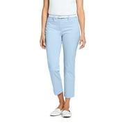 Women's Mid Rise Chino Crop Pant