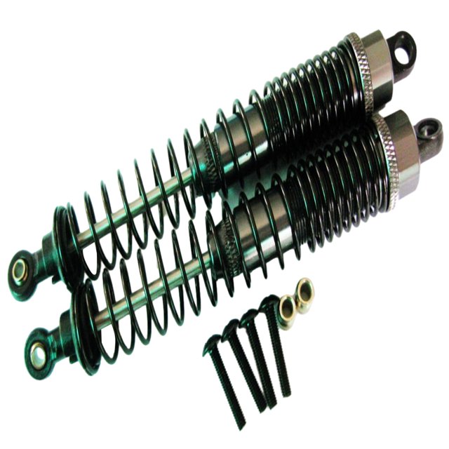 Amortiguador trasero delantero liso Bewildely de aleación de aluminio RCGOFFLOW 2 uds para 1/10 Rc WLtoys K949