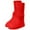Red, variant on Waterproof Outdoor Shoe Covers for Adults, High Top Boot Protectors Reusable Galoshes, Men Women Cycling Hiking Camping Fishing Rain Snow Protection