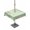 SpringGreen LightGreen, variant on Outdoor Tablecloths with Umbrella Hole & Zipper, Green Eucalyptus Leaves Round Tablecloths 60 Inch, Spring Floral Weeping Farmhouse Waterproof Table Cloth, Patio/Pool/Picnic Table Covers